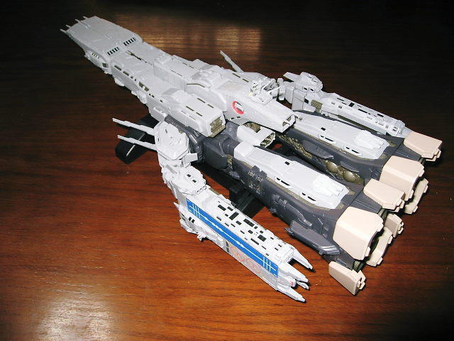 やまと 1/3000 SDF-1 マクロス Arcadia and Yamato 1/3000 SDF-1 Macross Review - YouTube